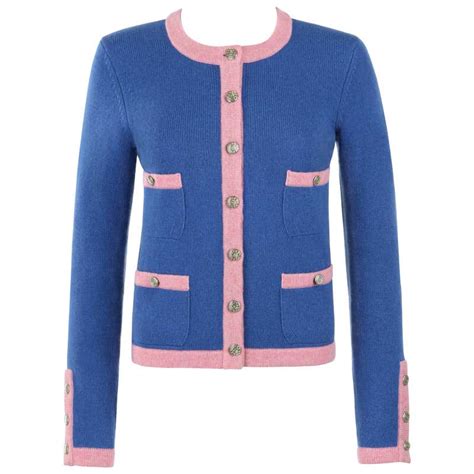 bicolor cardigan chanel|Chanel cashmere cardigan sweaters.